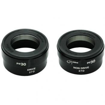 PF30 Base Noir Bottom Bracket, 24 mm, All Genders
