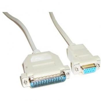 Cable Serial TPV 3m DB25M-DB9H BeMatik
