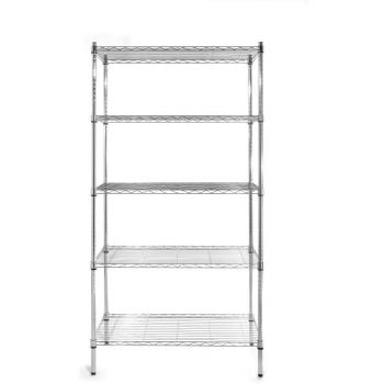 Régimen de almacenamiento negro Hendi 5 niveles 91x45x183