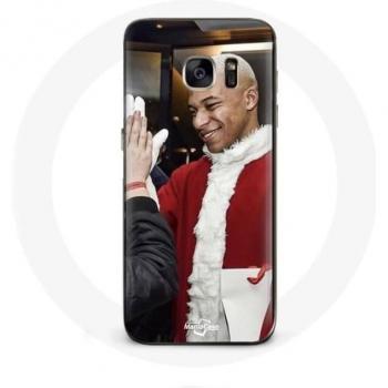 Étui Samsung Galaxy S6 Edge Mbappé Foot Joyeux Noël