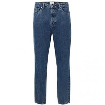 !solid 5-Pocket-Jeans SOLID 5-Pocket-Jeans SDDylan, Herren, Gr. 33, Länge 34, blau