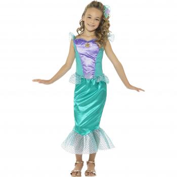 Costume da Sirena per Bambina Verde