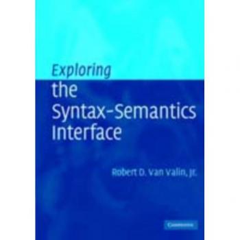 Vitalsource Technologies, Inc. Exploring Syntax-semantics Interface