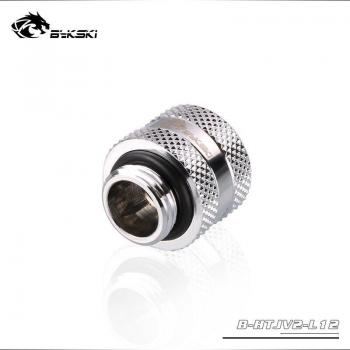 BYKSKI 12mm OD Hand Compression Copper Fitting G1/4'