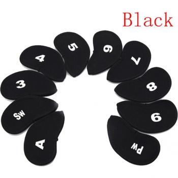 Cubierta Negra de Seguridad para Cabezas de Golf – Pack 10 unidades