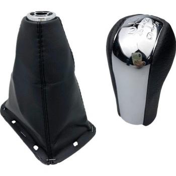Couvercle de coffre chromé avec soufflet pour Toyota Avensis T25 MK2 II 2003-2007
