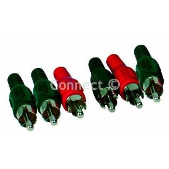 Wellco 3 phono plugs to 3 phono plugs cable