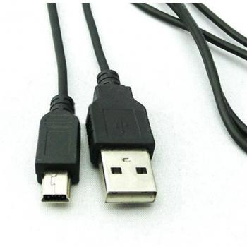 USB 2.0 Mini USB Kabel voor MP3 MP4 Apparaten, 5-Pins
