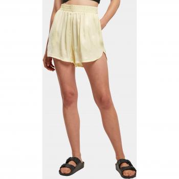 Pantaloni Corti Satin Viscosa Urban Classics Giallo Soft S