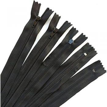 Bobines de couture en nylon noir