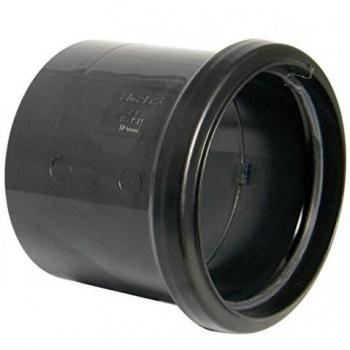 FloPlast 110mm Black Socket Coupling