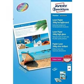 AVERY Zweckform Premium Colour Laser Foto Papier
