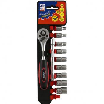 Llave Vaso 12 Piezas con Carraca Profer Top 1/4''