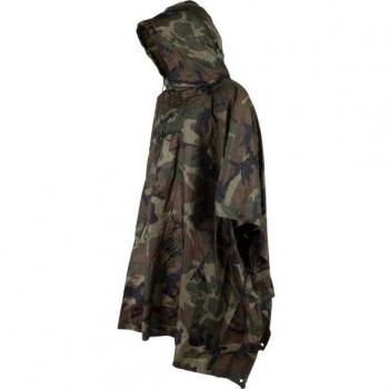 Poncho Ripstop woodland 2,1 x 1,5m