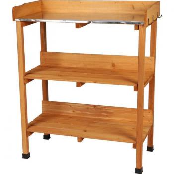 Table de rempotage en bois + 2 étagères Mon Jardin