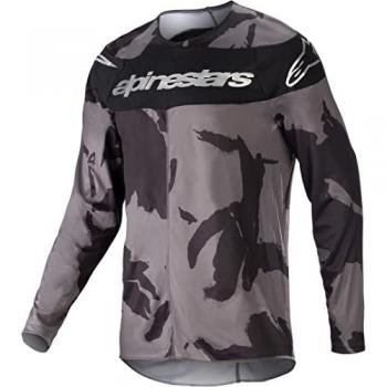 Maillot de Motocross Alpinestars Racer Tactical 2023 Noir Gris Taille M