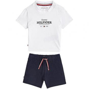 T‑shirt + Pantaloncini Tommy Hilfiger Blu scuro Regular Fit