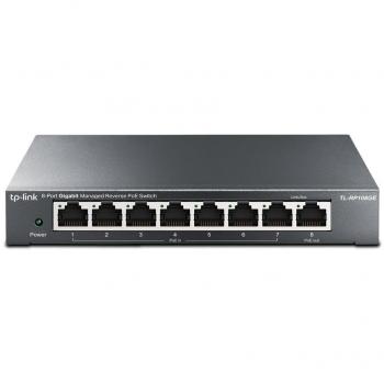 Switch TP-Link RP108GE com 7 Entradas e 1 Saída POE Gigabit