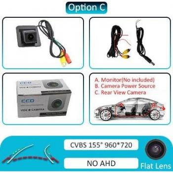 Caméra de recul 180° AHD HD 1080P pour voiture Benz classe S W204 W212 W221