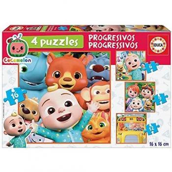 Puzzle CoComelon 4 in 1 (6, 9, 12, 16 pezzi)