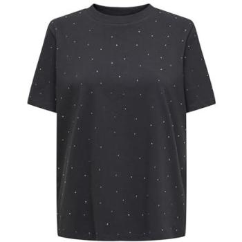 T-shirt femme Only Monja Gris