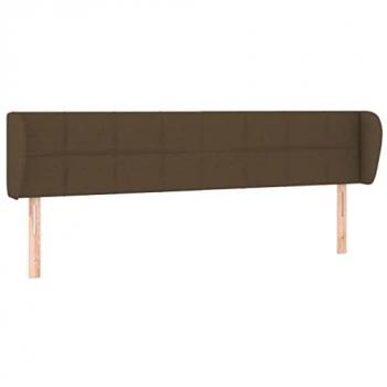 VidaXL Bett Zubehör Sherwynd 203 × 23 × 88 cm – Kopfteil mit Ohren