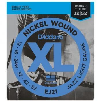 D'Addario Jazz Light Nickel Wound Strings