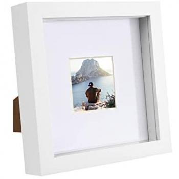 6x6 White Box Frame with 2 x 2 Opening