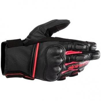 Gants de moto en cuir pour dames Alpinestars Stella Phenom Noir-Rose taille M