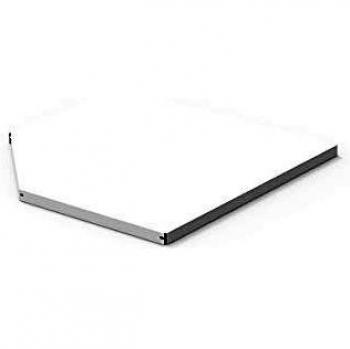 Étagère d'angle en acier 60 cm Stora 100