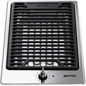 Smeg PGF30B 31cm Stainless Steel Grill