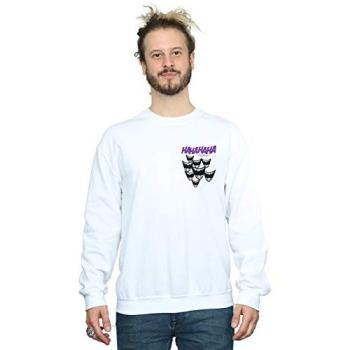 Joker’s Grin on the Breast Print Tee (White) – 3XL