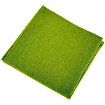 Set de 12 Serviettes de Table Yuco Vert Anis, Vent du Sud