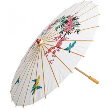 Sombrilla china de papel 42 cm con dibujos