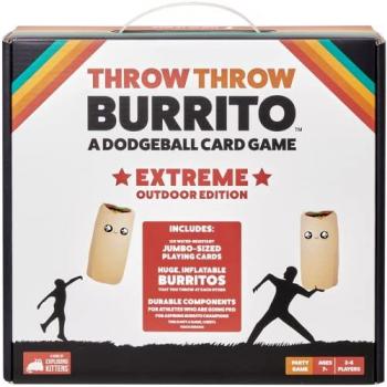 Exploding Kittens Throw Throw Burrito Card Game (Extreme Outdoor Edition)