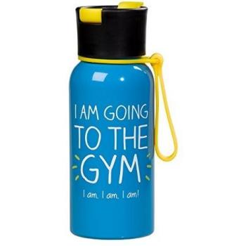 Gym Ready Happy Jackson 600ml Workout Water Bottle