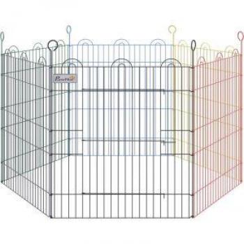 PawHut Citadelle Pliable pour Chiens et Petits Animaux – 59 × 60 cm