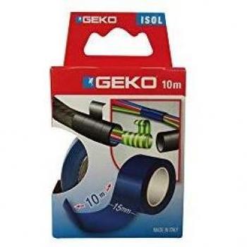 Geko 15mmx10m Adhésif isolation Bleu