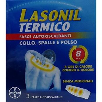 Lasonil termico, fasce auto riscaldanti per spalle, collo, polso