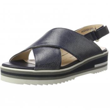 Peter Kaiser Damen Minka Plateau-Sandalen, Notte Crown Samoa Sohle 646, Blau