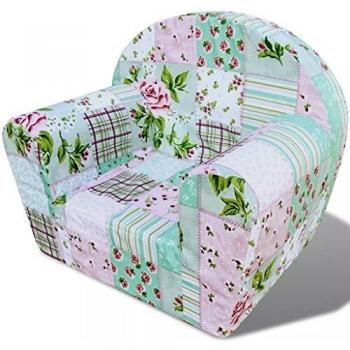 Poltrona Infantile VidaXL Design Floreale
