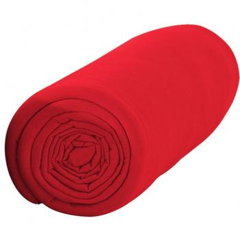 Drap Housse Rouge Pomme d'Amour – 201016, 100 % coton, 57 fils