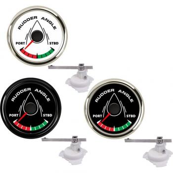 Panel de indicador de ángulo de timón marino 52MM, 0-190 Ohm, con sensor y retroiluminación 12V/24V