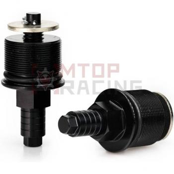30mm Hex Adjustable Preload Fork Caps for Honda NSR50 NSR80 NS-1 Black Silver