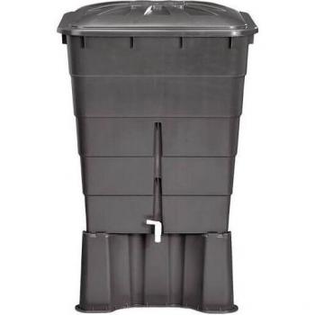 Serbatoio d’acqua PP 300 l, cubico con tappo e staffa – 66x80x92 cm