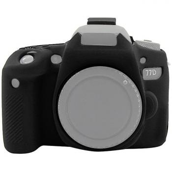 Cover Puluz Soft Black para Canon EOS 77D