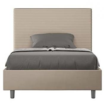Cama Focus 130x190 Tórtola Gris (Sin Somier)