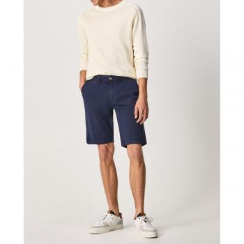 Pantalones Cortos Mc Queen Azul Marítimo – Casual y Sustentable 29W