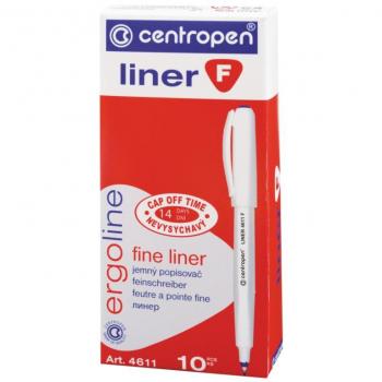 Červený liner 4611 popisovač 0,3 mm 10 ks