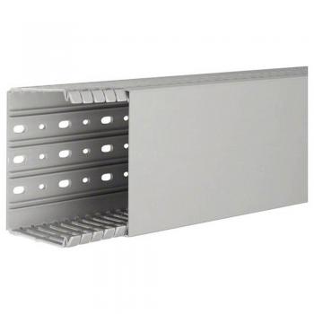 Canale porta cavi in PVC Hager 2 m 120 mm Grigio